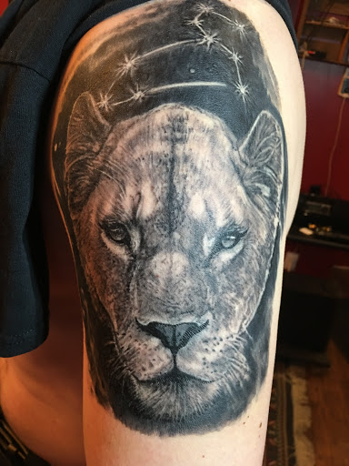 Explore triple moon tattoo ideas, creative tattoo ideas in Pittsburgh, available at inkadinkadoo tattoo studio