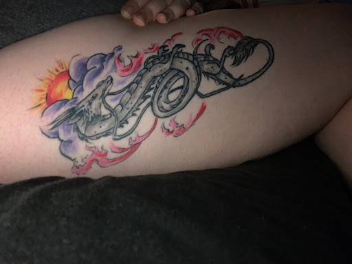 Explore black and gray tattoo sleeve ideas, creative tattoo ideas in Fort Worth, available at Randy Adams Tattoo Studio