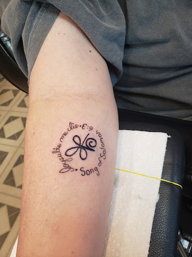 Explore good back tattoo ideas, creative tattoo ideas in Davis, available at SIX GUN SOUND TATTOO