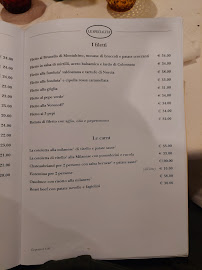 Restaurant italien Le Specialità à Milan (la carte)