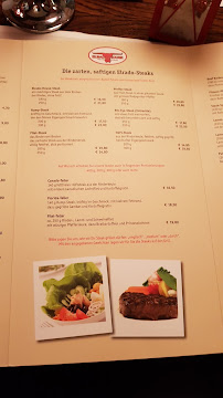 Restaurant de grillades à l'américaine Elrado-House à Norderstedt - menu / carte