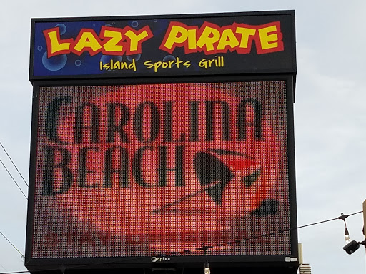 Bar & Grill «Lazy Pirate Island Sports Grill», reviews and photos, 701 N Lake Park Blvd, Carolina Beach, NC 28428, USA