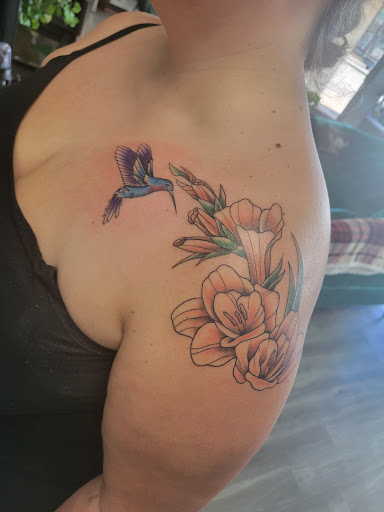 Explore machine tattoo ideas, creative tattoo ideas in Algoma, available at Shipwreck Tattoo