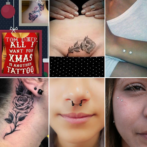Explore collarbone tattoo ideas for men, creative tattoo ideas in Elko, available at Custom Tattoos and Body Piercing Studio