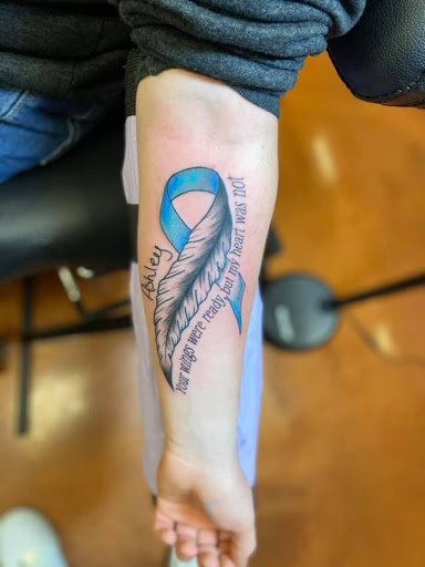 Explore anesthesia tattoo ideas, creative tattoo ideas in Aledo, available at Elevated Tattoo & Piercing