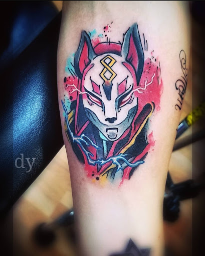 Explore mother and son matching tattoo ideas, creative tattoo ideas in Benton, available at Spectrum Tattoo