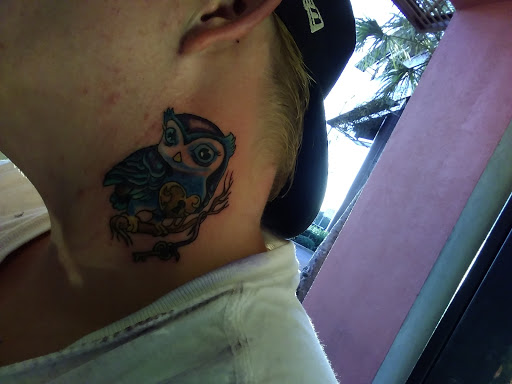 Explore horror sleeve tattoo ideas, creative tattoo ideas in Foley, available at Symbolic Ink Tattoo Studio