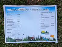 Restaurant Waldbadschenke à Elend (la carte)
