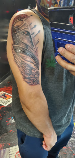 Explore ring finger tattoos ideas, creative tattoo ideas in Bowling Green, available at Murder Ink Tattoo Co.