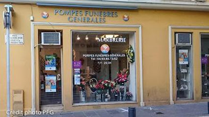 Pompes funèbres PFG NICE - Rue Alexandre Mari