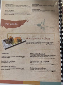 Menu du Aki me kedo à Milan