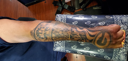 Explore badass tattoo ideas drawings, creative tattoo ideas in Orange, available at Lincoln Avenue Tattoo