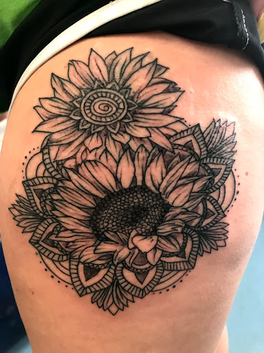 Explore emerald tattoo ideas, creative tattoo ideas in Muncie, available at The Tattoo Studio