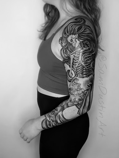 Explore templar tattoo ideas, creative tattoo ideas in South Haven, available at Sirens Rose