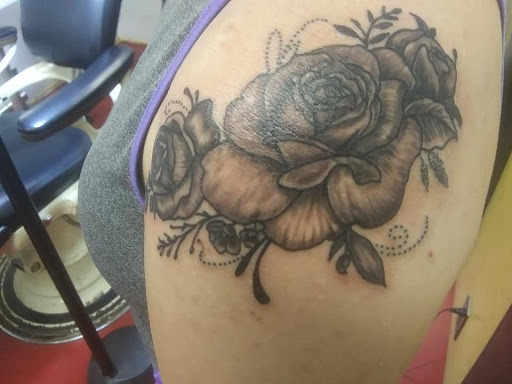 Explore grumpy tattoo ideas, creative tattoo ideas in Turner, available at Heathen Ink