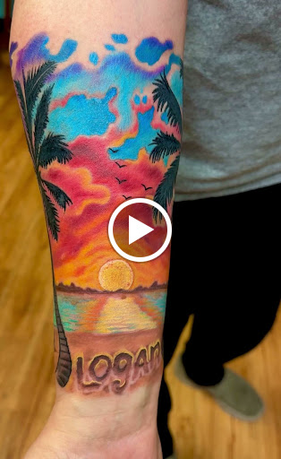 Explore love is pain tattoo ideas, creative tattoo ideas in Clearwater, available at Kill em All Tattoo, LLC