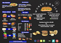 World's Dwich 42 à Saint-Étienne carte