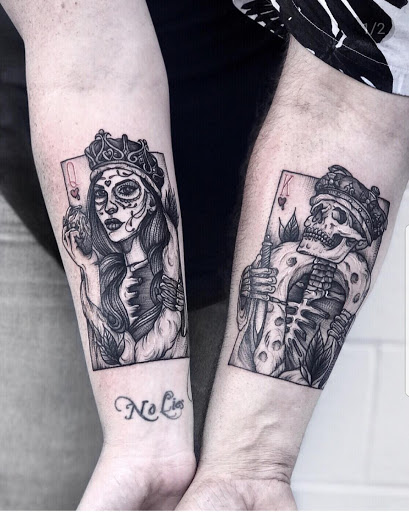 Explore collarbone tattoo ideas for guys, creative tattoo ideas in Ambler, available at Tattoo GalaxyAmbler Piercing & Custom Tattoos