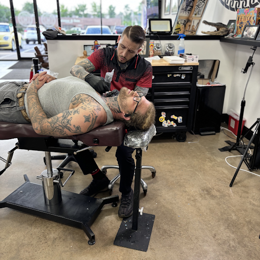 Explore tattoo ideas for law enforcement, creative tattoo ideas in Maryland Heights, available at Thirteen Roses Tattoo & Aesthetics