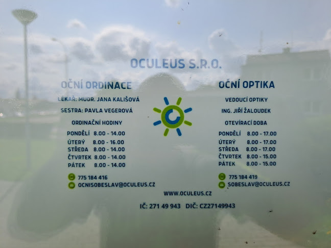 Oculeus s.r.o., Soběslav telefonní číslo
