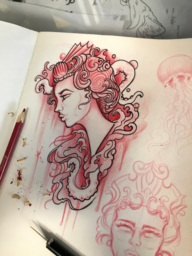 Explore tattoos sleeves ideas for guys, creative tattoo ideas in Saint Petersburg, available at Buku Tattoo Studio