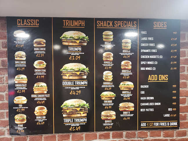 Reviews of Burgershack in Birmingham - Restaurant