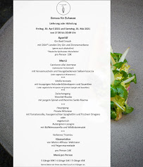 Restaurant Verbene à Koblenz menu