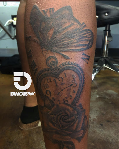 Explore corgi tattoo ideas, creative tattoo ideas in Hammond, available at Famous Ink, Inc.