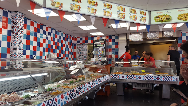 Puerto Marina, Fish & chips restaurant in Rotterdam