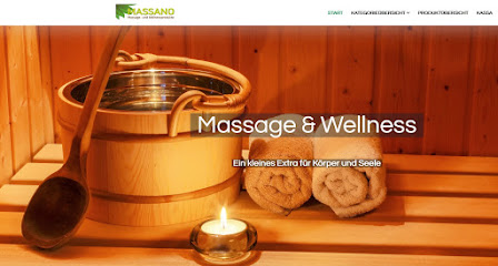 Massano Massage und Wellness Produkte