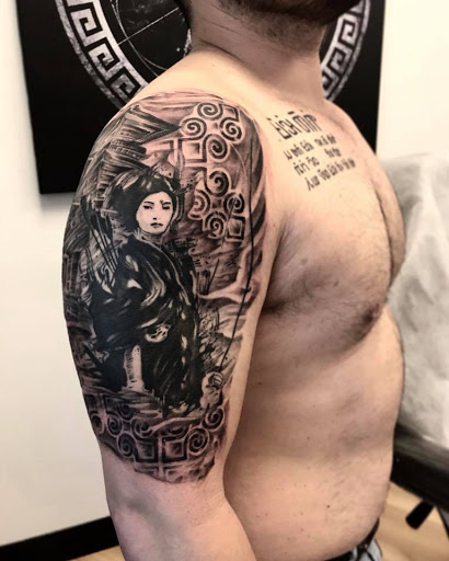 Explore tattoo cover up ideas male, creative tattoo ideas in Saint Paul, available at Supreme Art Of War Inc