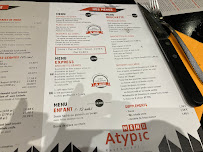 Atypic à Dinan menu