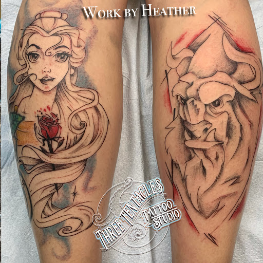 Explore nerd tattoo ideas, creative tattoo ideas in Hayward, available at Three Tentacles Tattoo Studio