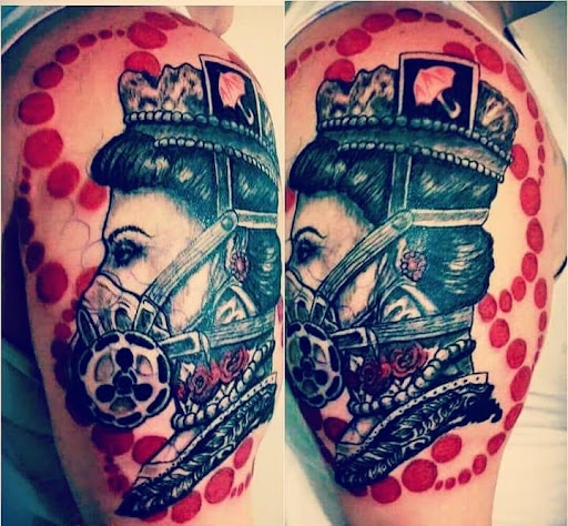 Find red indian tattoo ideas for your next unique tattoo in Minneapolis at Serenity Tattoo and Piercing