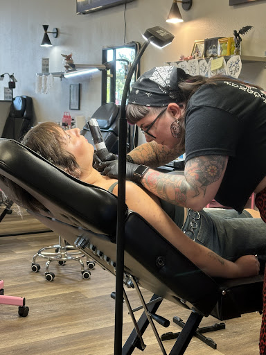 Explore aztec sleeve tattoo ideas for men, creative tattoo ideas in Oviedo, available at Fine Ink Studios Tattoos