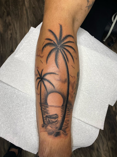 Explore dark tattoo ideas for men, creative tattoo ideas in Charleston, available at The Edge Tattoo Studio