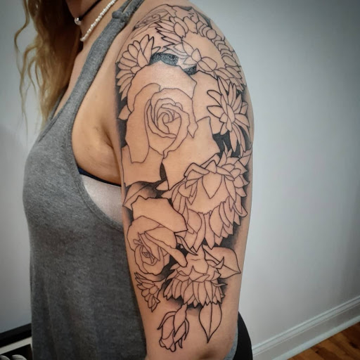 Explore philosophical tattoo ideas, creative tattoo ideas in Kansas City, available at Golden Stag Tattoo and Gallery