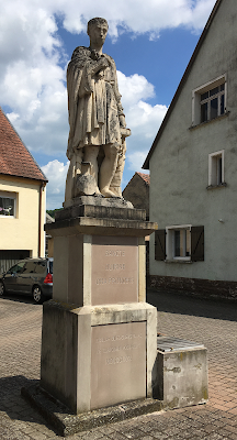 Statue Saint Quirin à Blies-Guersviller