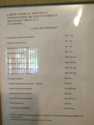 Cabinet Stomatologic Dr. Leucuța Mircea - <nil>