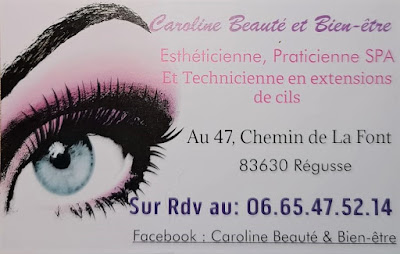Caroline Beauté et Bien-être à Régusse