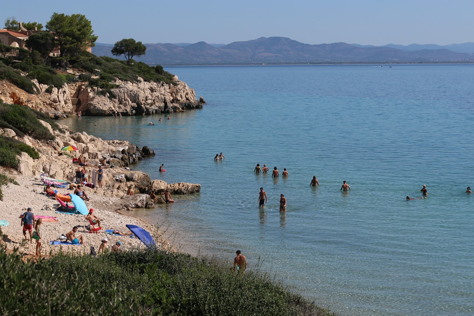 Portixeddu beach'in fotoğrafı ve güzel manzarası