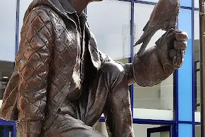 The Barry Hines Memorial (Kes Statue) image