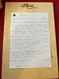 Menu du La Polse di San PieriRistorante e camere à Zuglio