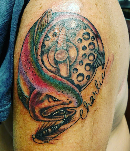Explore swirl tattoo ideas, creative tattoo ideas in Liberty, available at Yahweh Approved Tattoos and Piercings
