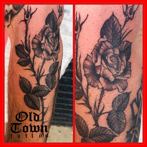 Explore tattoo ideas compass, creative tattoo ideas in San Angelo, available at Old Town Tattoo