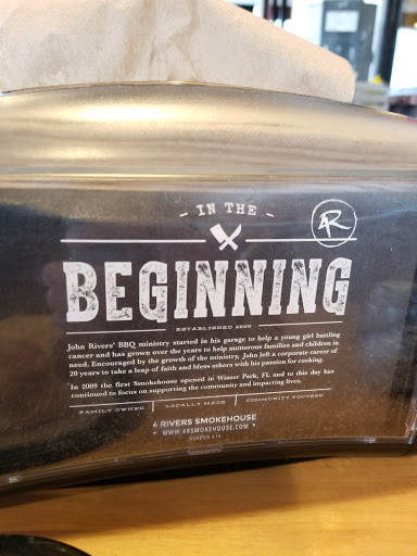 Barbecue Restaurant «4 Rivers Smokehouse», reviews and photos, 874 W Osceola Pkwy, Kissimmee, FL 34741, USA