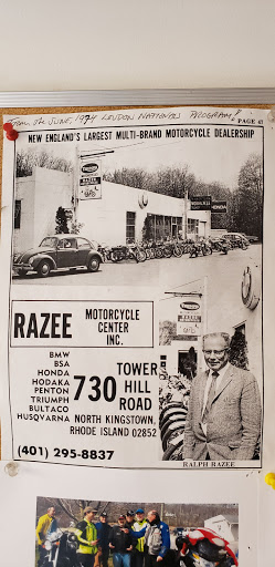 Motorcycle Dealer «Razee Motorcycle Center», reviews and photos, 730 Tower Hill Rd, North Kingstown, RI 02852, USA