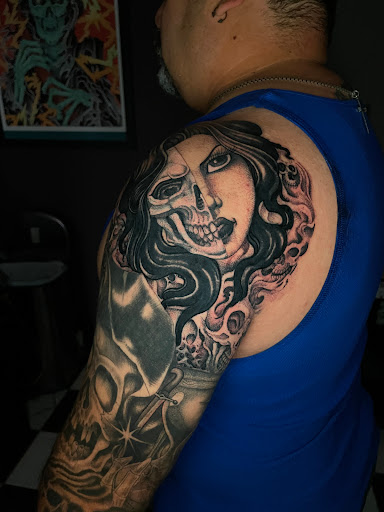 Explore hisoka tattoo ideas, creative tattoo ideas in Georgetown, available at Iron Rite Tattoo South