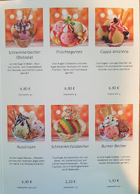 Menu / carte de Eiscafe & Bistro Zur alten Mühle à Pasewalk