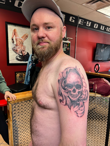 Explore chest tattoo ideas for females, creative tattoo ideas in Rapid City, available at Convicted Designs Tattoo & Piercing